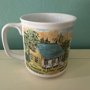 Summer Mug - White and Green